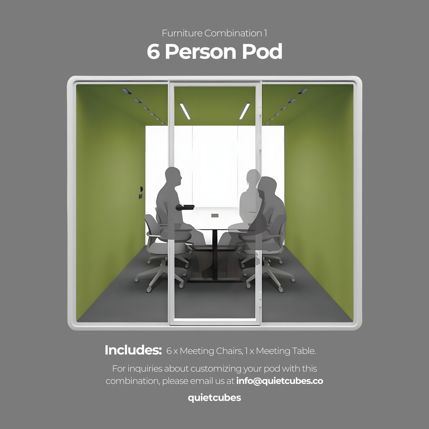 6 Person Pod Furniture