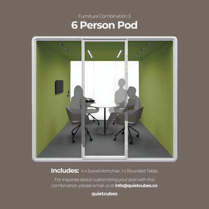 6 Person Pod Furniture