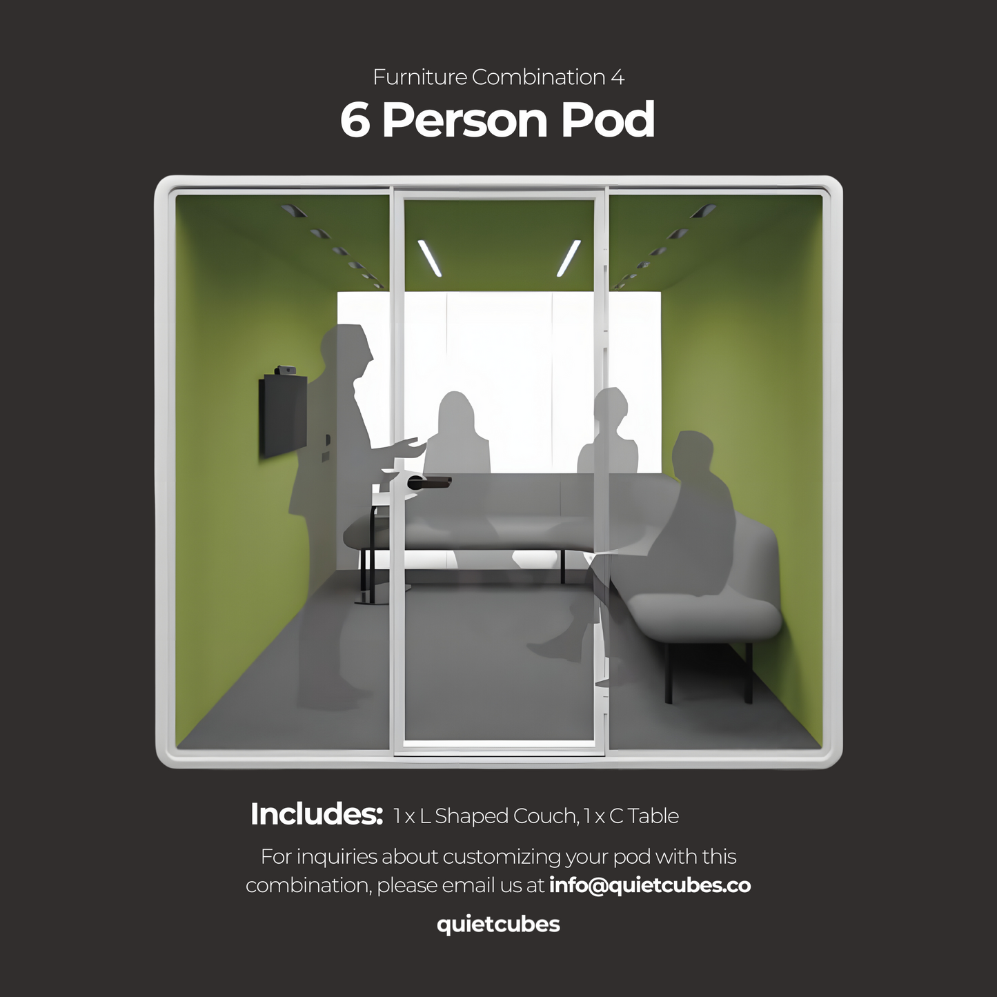 6 Person Pod Furniture